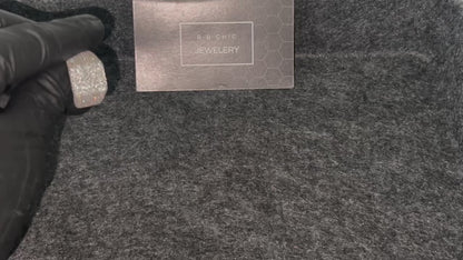 4.50CT Round Cut VVS1 Moissanite Men's Ring 925 silver